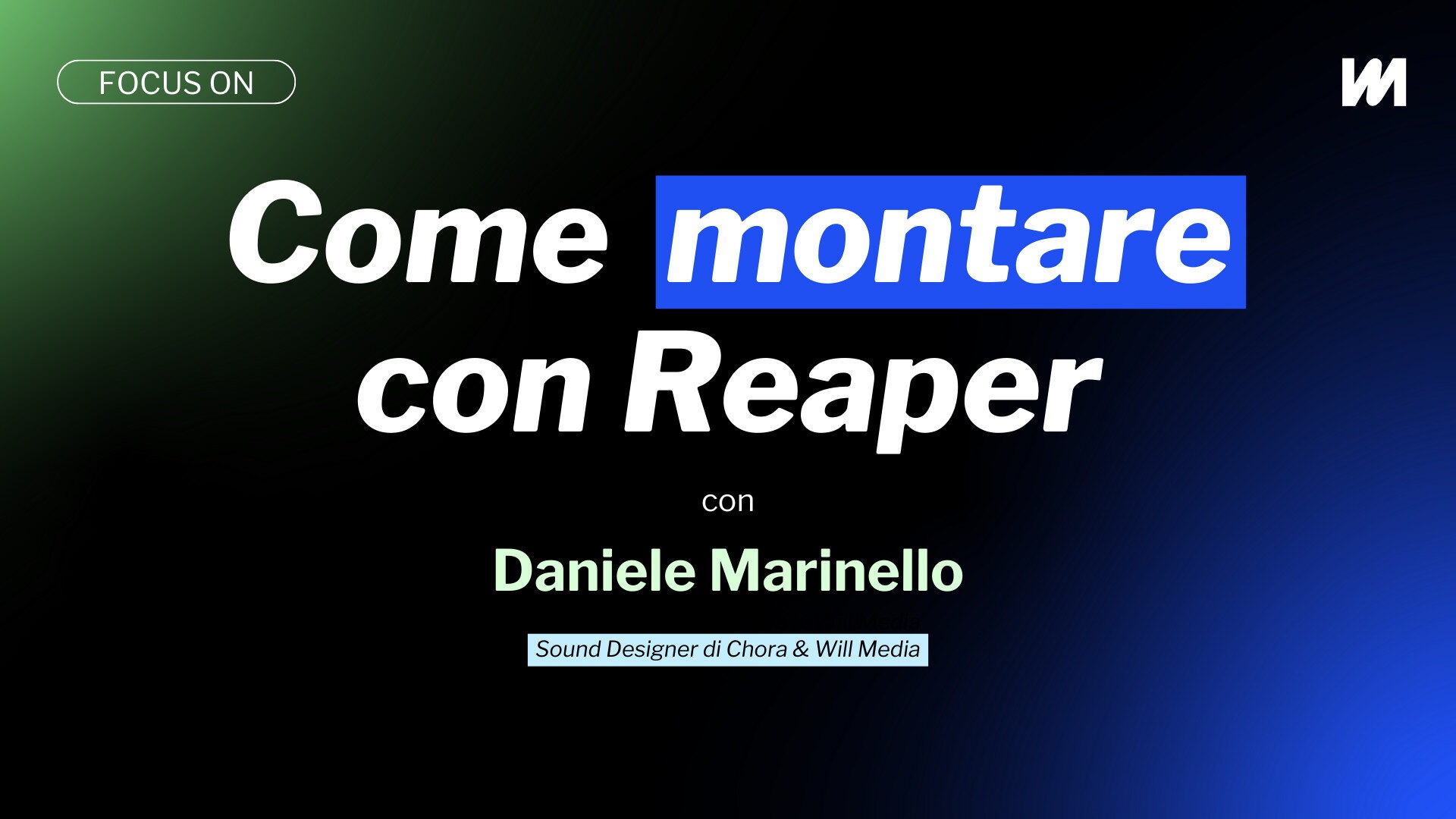 NMA_HOW TO COME MONTARE CON REAPER_Thumb e spaccacapitoli
